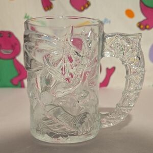 McDonald's Batman Forever 1995 collectible glass mug